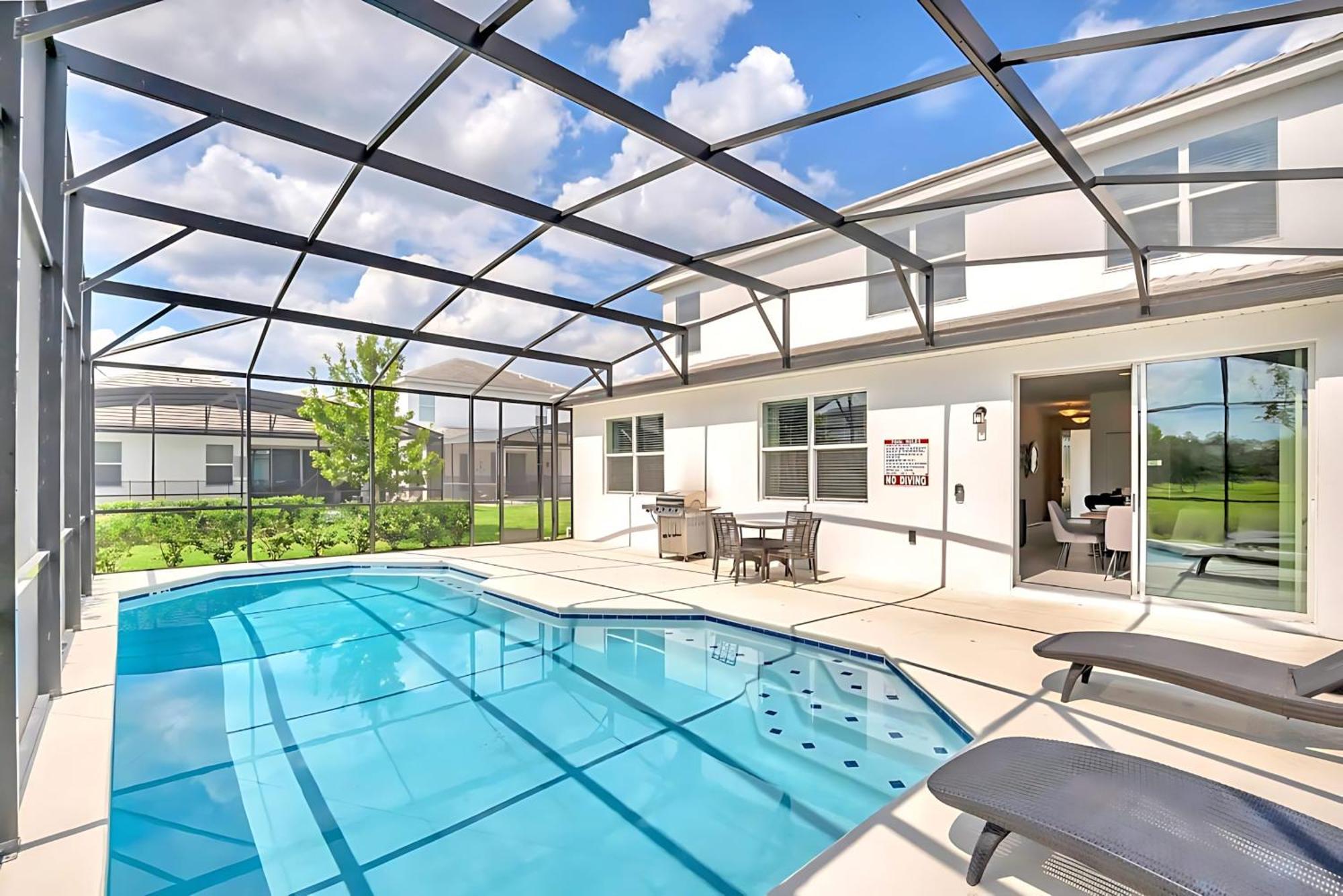 Family Resort - 6Br Mansion - Private Pool, Home Theater, Bbq And More Kissimmee Eksteriør bilde